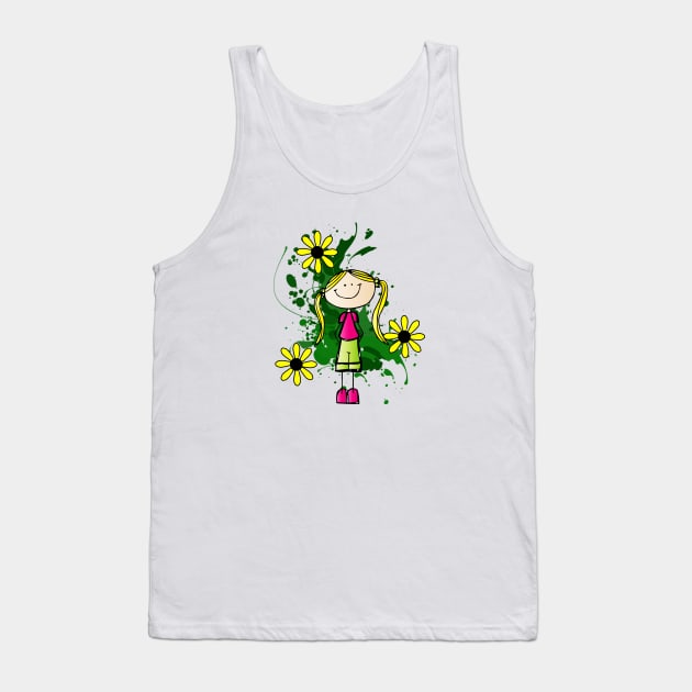 kids Tank Top by ART&LINES